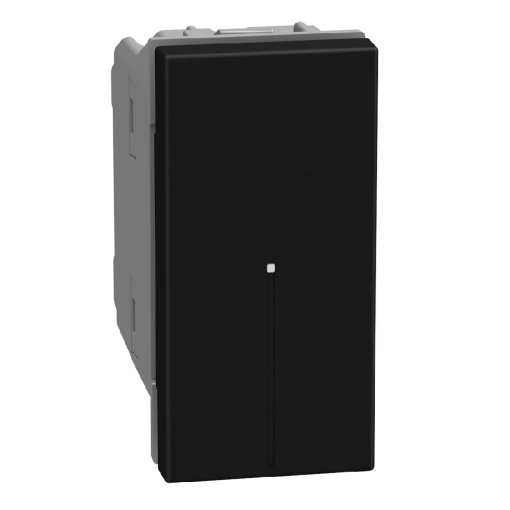 Light Now - Inversor de grupo axial iluminável - 10 AX-250 V - 1 módulo - Dark