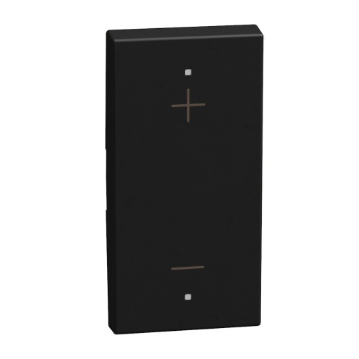 Light Now MYHOME - Tecla com símbolo - Variador e-, 2 funções, 1 módulo - Dark