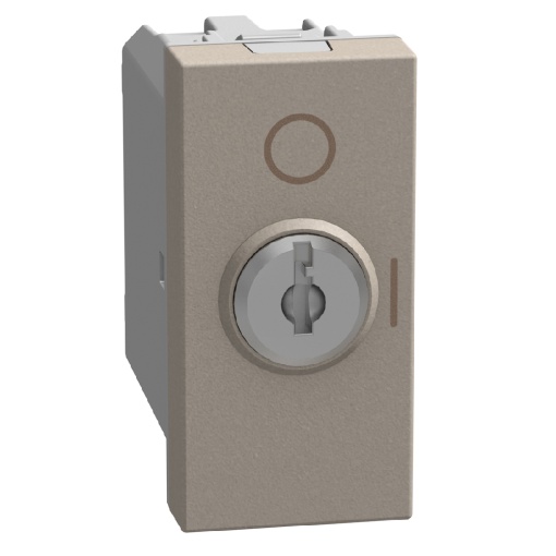 Light Now - Interruptor bipolar com chave - chaves diferentes - 1 módulo - Stone