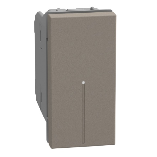 Light Now - Inversor de grupo axial iluminável - 10 AX-250 V - 1 módulo - Stone