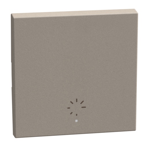 Light Now MYHOME - Tecla com símbolo - Variador, 1 função, 2 módulos - Stone