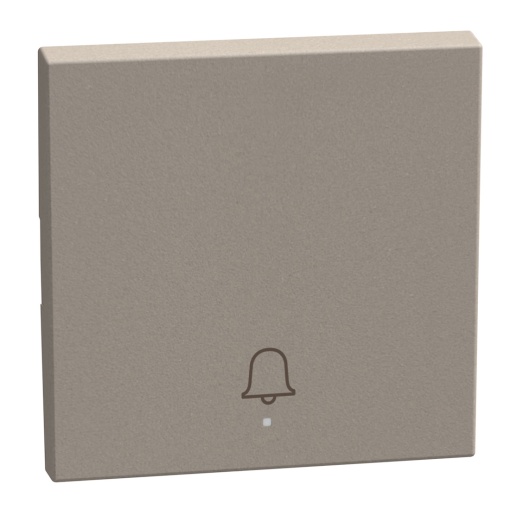 Light Now MYHOME - Tecla com símbolo - Campainha, 1 função, 2 módulos - Stone