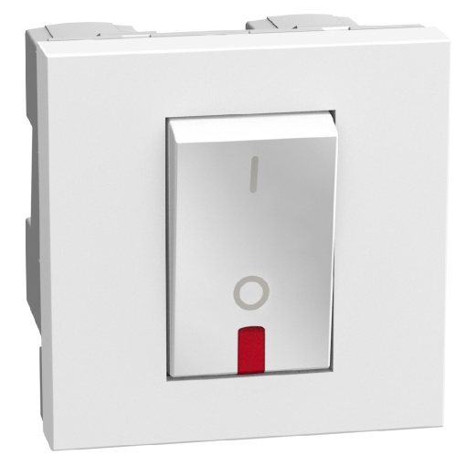 Light Now - Interruptor bipolar 32A - 250V - 2 módulos - White