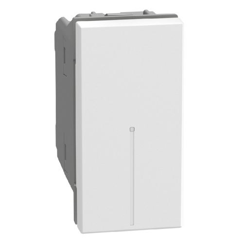 Light Now - Inversor de grupo axial iluminável - 10 AX-250 V - 1 módulo - White