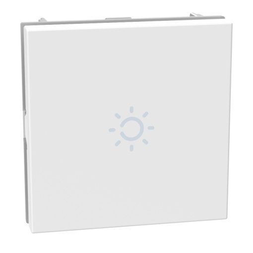 Light Now - Botão axial iluminável - lâmpada - 2 módulos - White