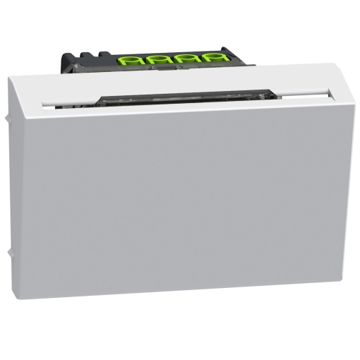 Light Now - Interruptor de cartão - 3 módulos - White