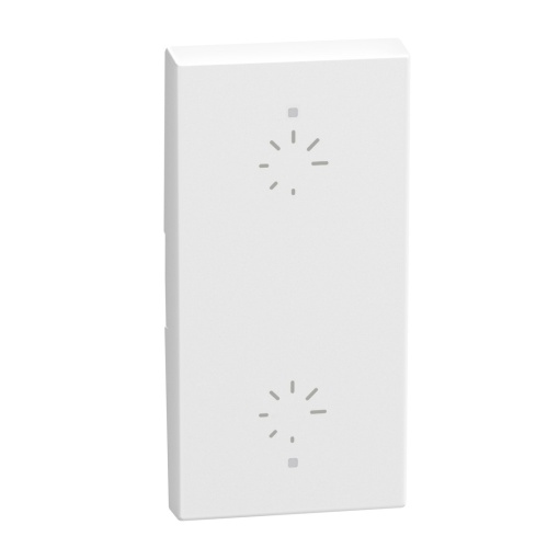 Light Now MYHOME - Tecla com símbolo - Variador, 2 funções, 1 módulo - White