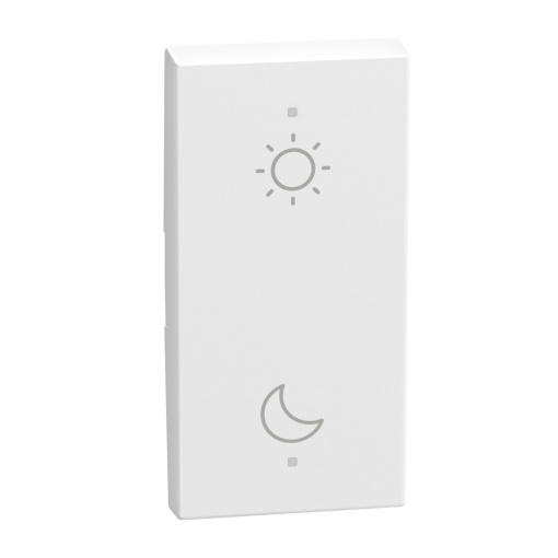 Light Now MYHOME - Tecla com símbolo - AcordarDeitar, 2 funções, 1 mód - White
