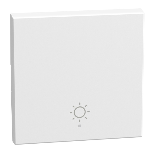 Light Now MYHOME - Tecla com símbolo - Luz da escada, 1 função, 2 módulos- White