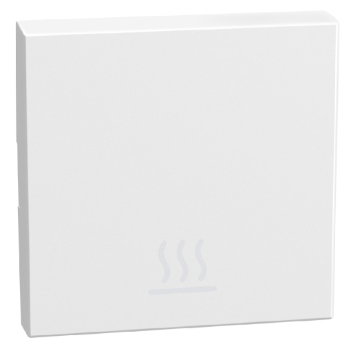 Light Now - Tecla axial com símbolo aquecimento - 2 módulos - White