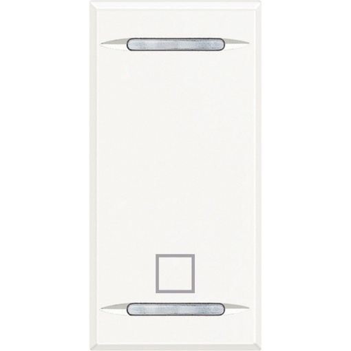 AXOLUTE-TECLA STOP 1MD BRANCO