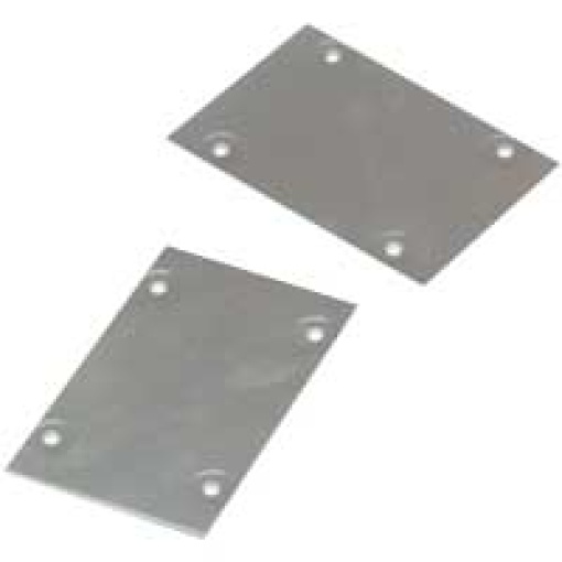 Jogo de 2 placas de reforço planas - XL³ 4000 6300 - para acoplamento