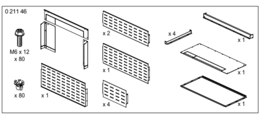 Kit caixa de separação para DMX³ 6300