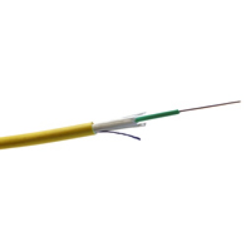 Cabos de fibra ótica monomodo OS 2 9125 µm - Interiorexterior - 8 fibras