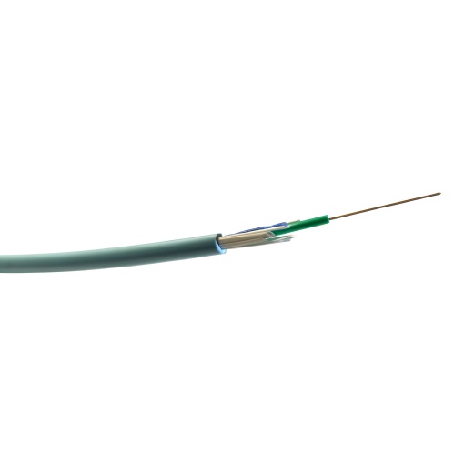 Cabos fibra ótica multímodo OM 3 interiorexterior 4 fibras proteção folgada