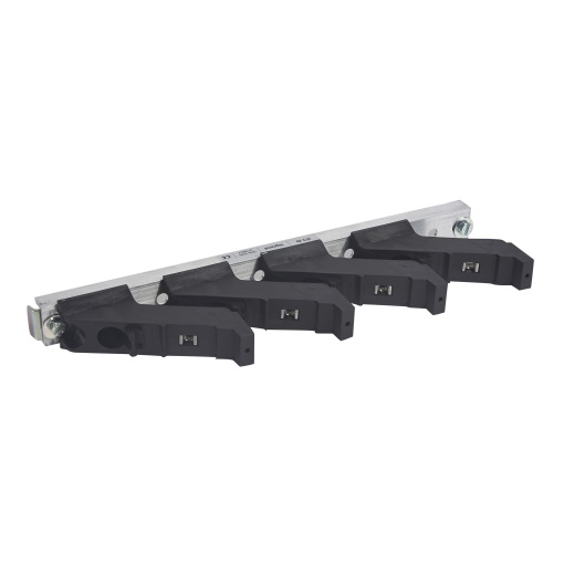 Suporte isolante p barras cobre para XL3- 1 barrapólo até 800A- p.inclinada