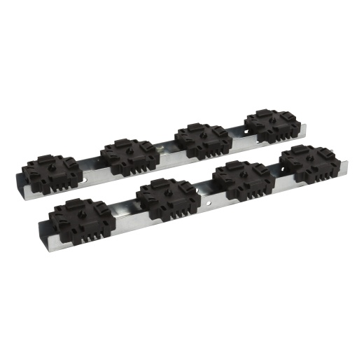 Suporte isolante pbarras cobre pXL3 - 1 ou 4 barraspólo  4000A- p. alinhada