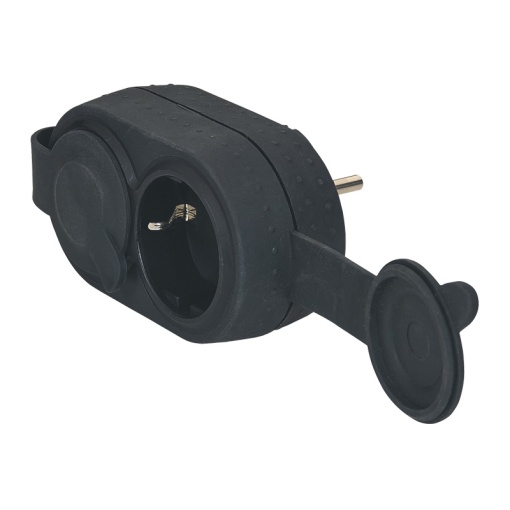 FICHA DUPLA IP44 2X2PT