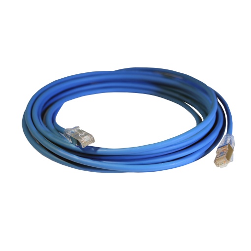 LCS3 - Cordões RJ 45 cat. 6 - FUTP impedância blindada 100 Ω -LSZH - azul - 5m