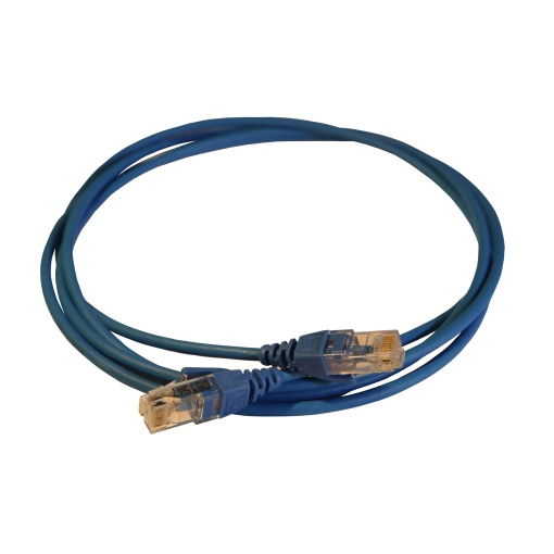 LCS3 - Cordões RJ 45 cat. 6 - UUTP impedância blindada 100 Ω -LSZH - azul - 2m