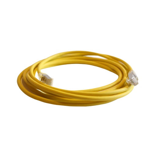 LCS3 Cordões RJ 45 cat. 6A - SFTP impedância blindada 100 Ω -LSZH amarelo 3m