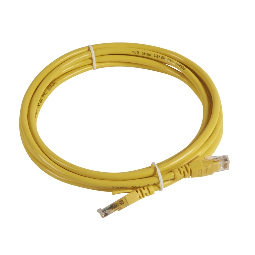 CHICOT.CAT6A UTP AMARE. PVC 3M
