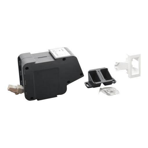 Kit com módulo recolhível - RJ 45 - Cat. 6 - UTP - 1 módulo
