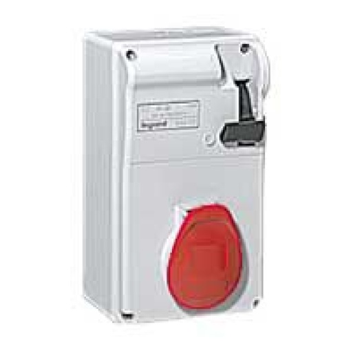 Caixas de tomadas P17 - 125x220 mm - IP 44 - 380415 V - 32 A - 3PT -Sem calha