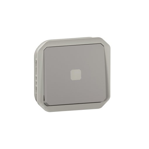 Plexo IP 55 componível - Comutador de escada com sinalização sem neutro - 4 AX