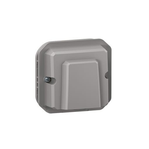 Plexo IP 55 componível - Saída de cabos 16 A, Cinzento