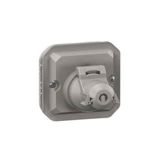 Plexo IP 55 componível - Adaptador para tomadas RJ 45 IP 44, Cinzento