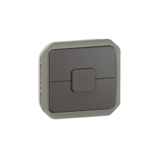 Plexo IP 55 componível - Interruptor duplo para estores, Antracite