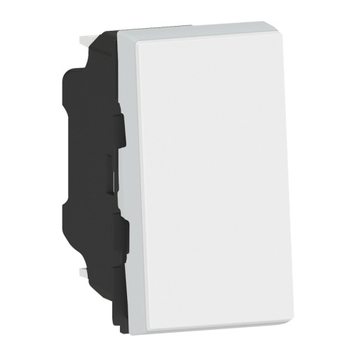 Mosaic - Botão NANF - 6A-250V - ligad. livres de potencial - 1 mód. - branco