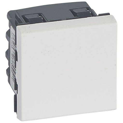 Mosaic - Comutador de escada - 20AX-250V- ligad.de parafusos - 2 mód. - branco