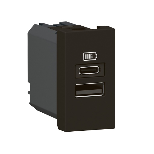 MOSAIC USB AC 1MD 3A 15W PRET