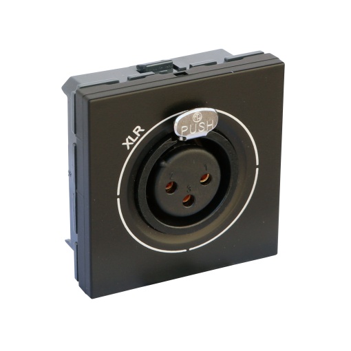 MOSAIC TOMADA AUDIO XLR PRETO