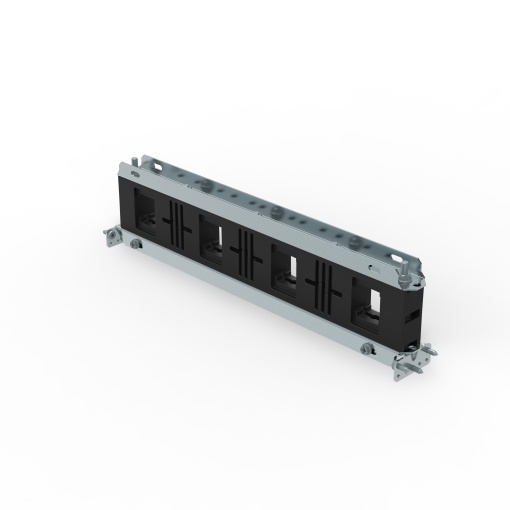 Suporte pbarras de alumínio  3200 A- posição alinhada - proflarg. 600mm