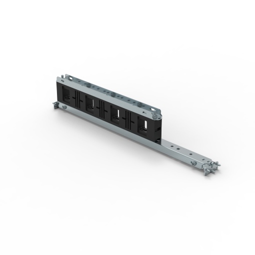 Suporte pbarras de alumínio  3200 A- posição alinhada - proflarg. 800mm