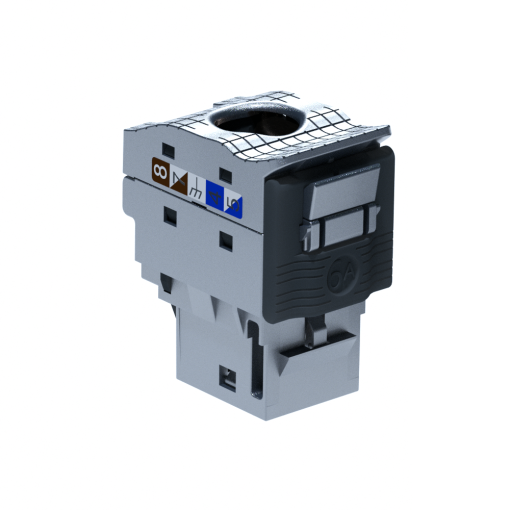 Conector Keystone Cat. 6A RJ 45 - STP - conjunto de 24