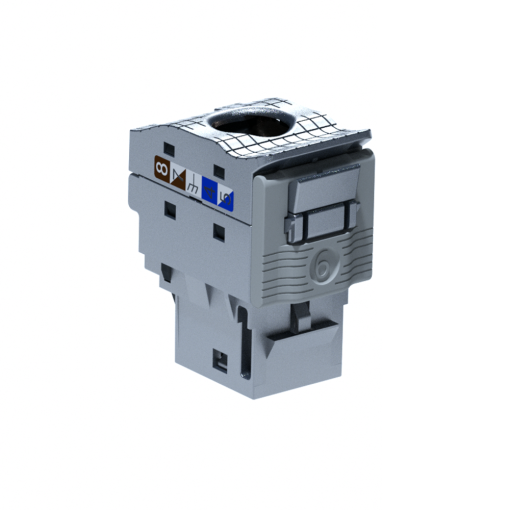 Conector Keystone Cat. 6 RJ 45 - STP - conjunto de 24