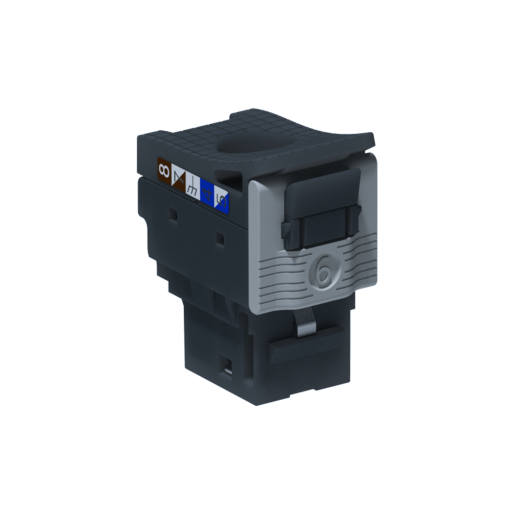 Conector Keystone Cat. 6 RJ 45 - UTP - conjunto de 24