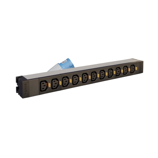 LCS³ Bloco PDU 19" - 1 U - 12 tomadas x C13 Std IEC 60320