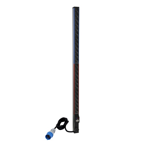 LCS³ Bloco PDU - 24 tomadas x 2PT Schuko - c ficha IEC 60309 32A 2PT