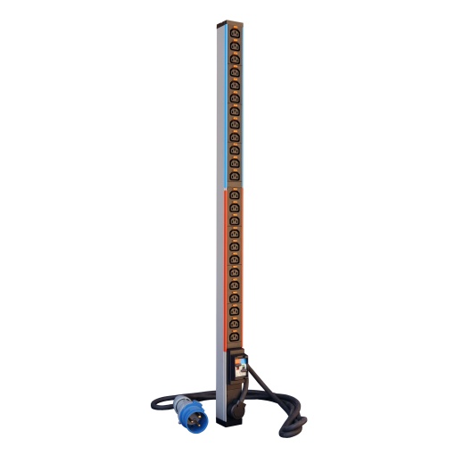 LCS³ Bloco PDU - 24 tomadas x C13 Std IEC60320 - c ficha IEC60309 32A 2PT