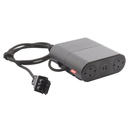 Incara Link'On - 4 x 2PT Schuko  2 x USB AC 15W unidade de extensão