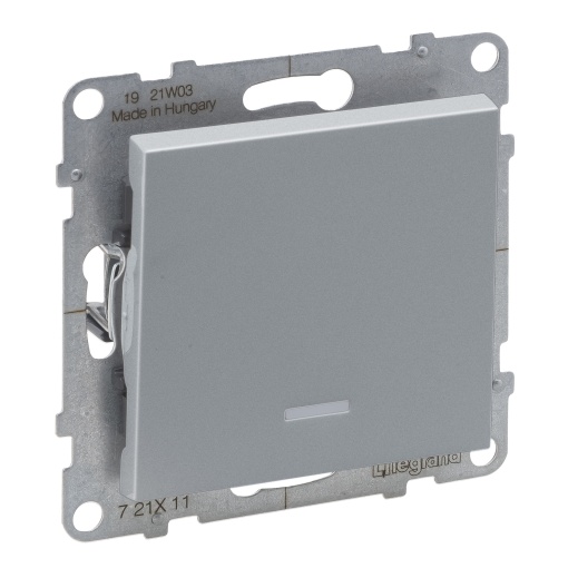 Suno - Interruptor Luminoso, 10AX - 250V, ligadores automáticos, Alumínio