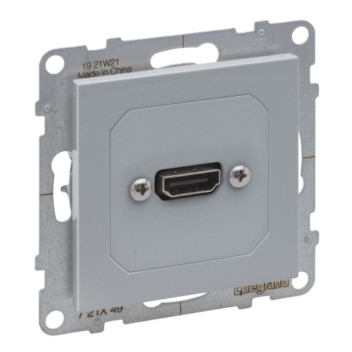 Suno - Tomada HDMI pré-cablada, Alumínio