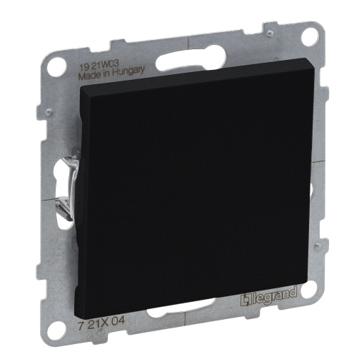 Suno - Interruptor 10 AX - 250 V, ligadores automáticos, Preto mate