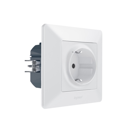 Tomada de energia conectada 16 A branca Valena Life with Netatmo