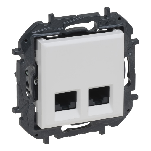 Niloé Step - Tomada RJ 45, Cat. 6 - com 2 saída UTP